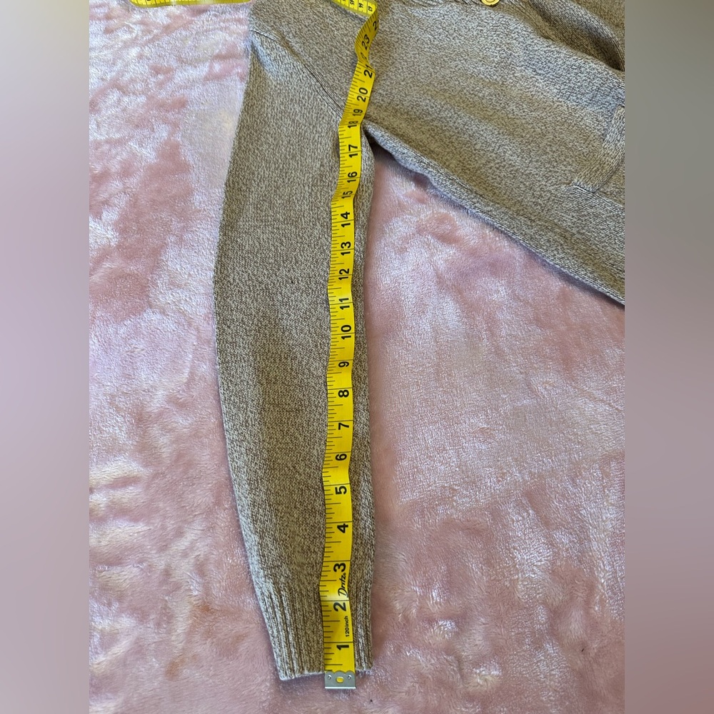 Karen Scott Women's Tan Button-Up Cardigan - Picture 9 of 10
